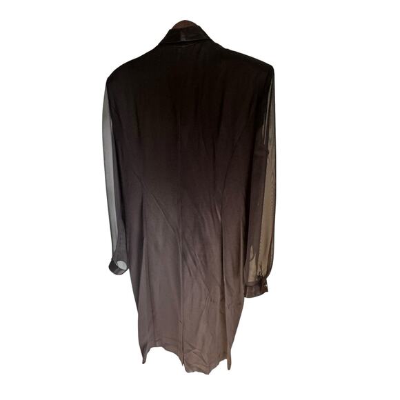 Vintage Danny & Nicole Women's Plus 16 Power 80s Double Breasted Blazer Dress - Picture 7 of 16